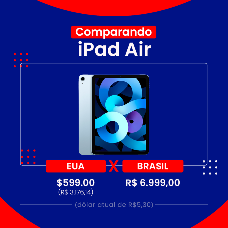 COMPARATIVO RAPIDO iPad Air